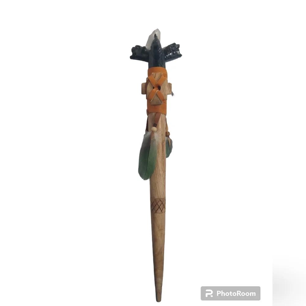 Baculo or Staff of Peruvian Command of the Shaman Andean Culture Cusco